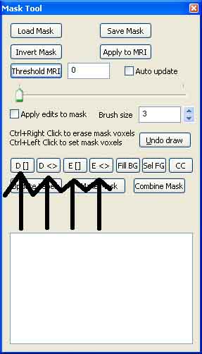 Options for reducing or enlarging outline