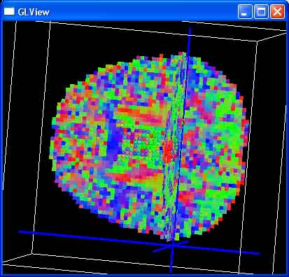 3D View of DTI Data